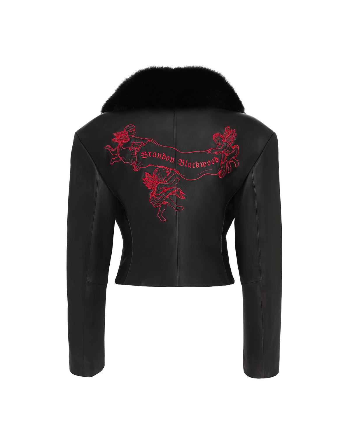 Fox Fur Collar Jacket