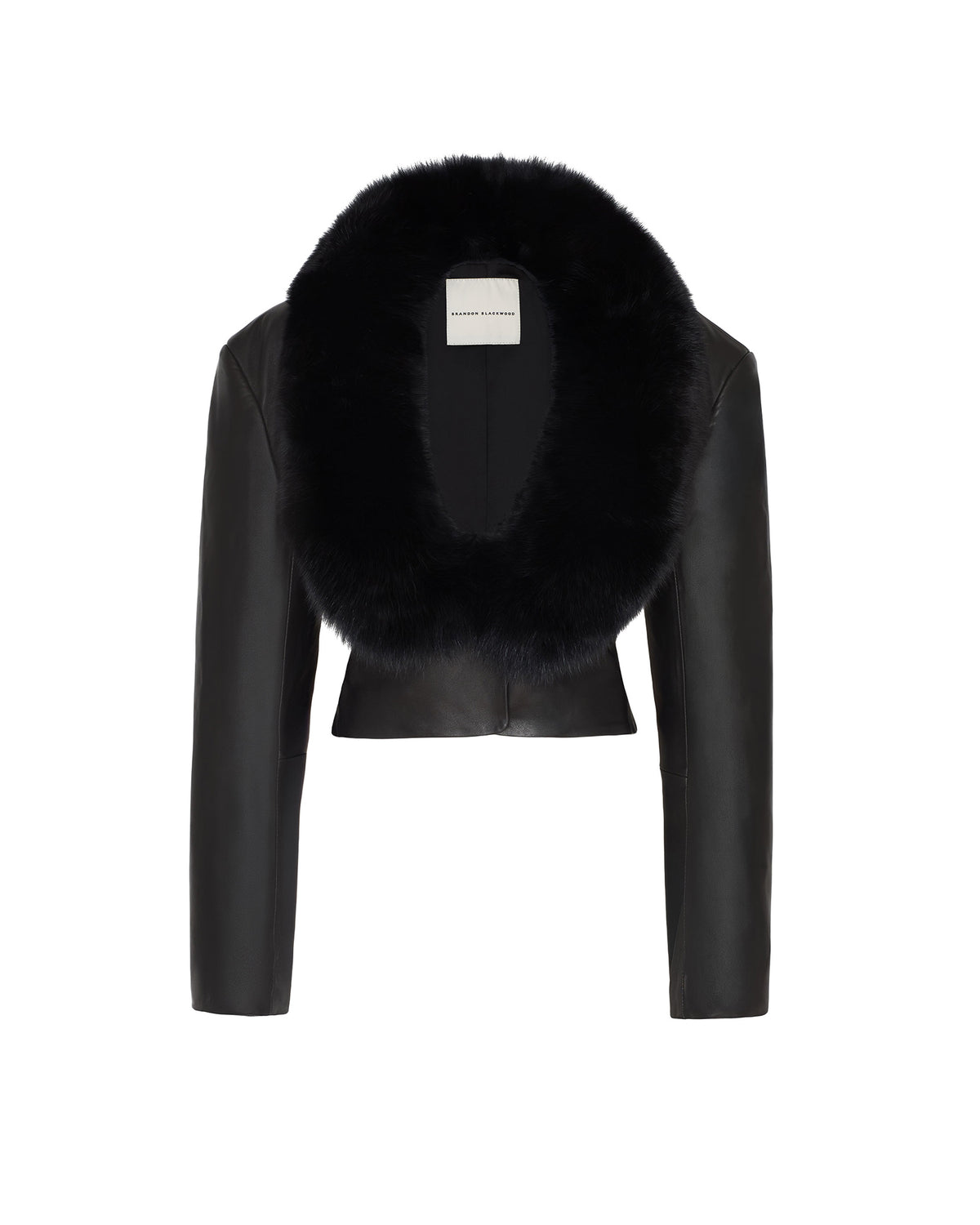 Fox Fur Collar Jacket