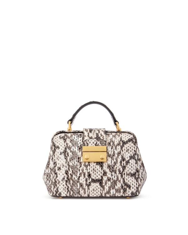 Black and White Snakeskin