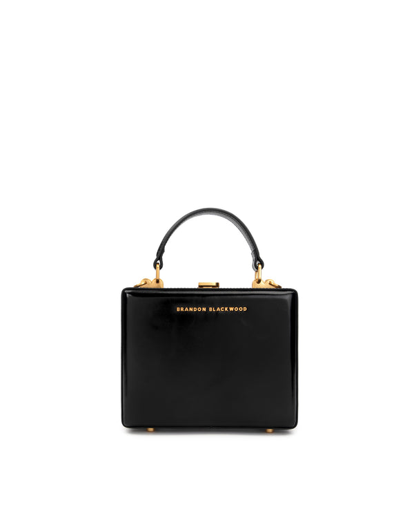 Black Oiled Leather