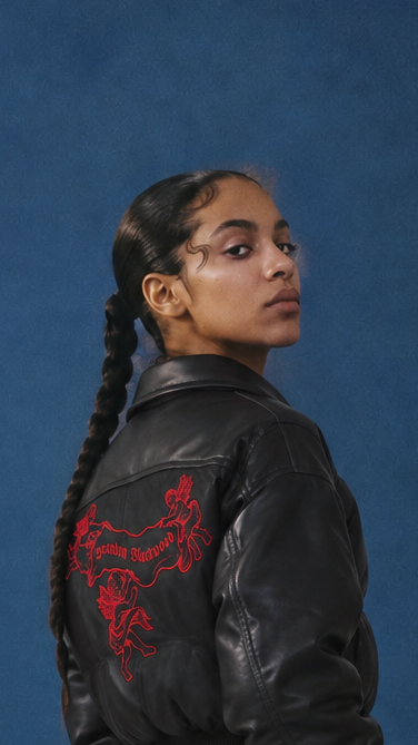 Leather Puffer Jacket
