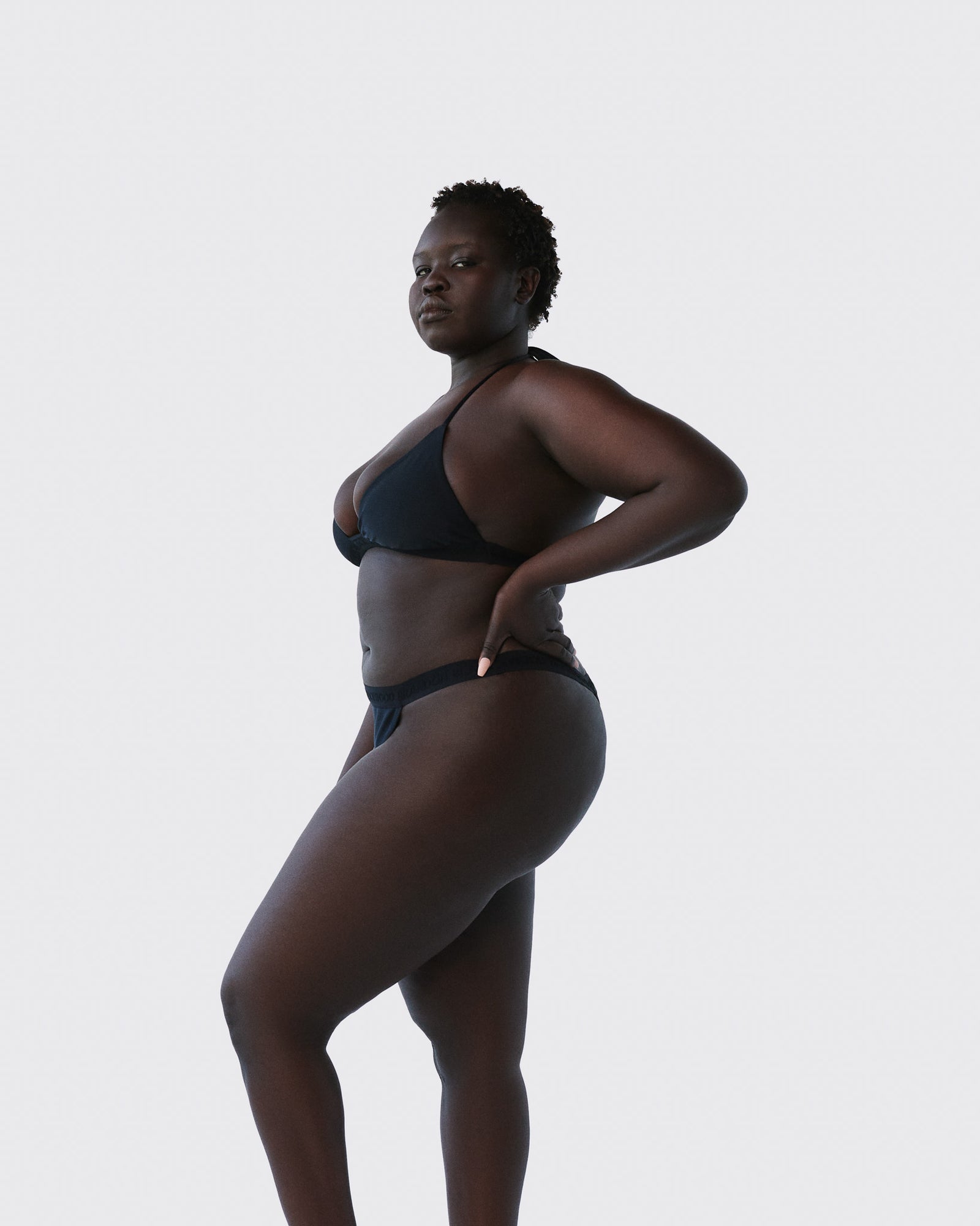 Logo Swim Thong