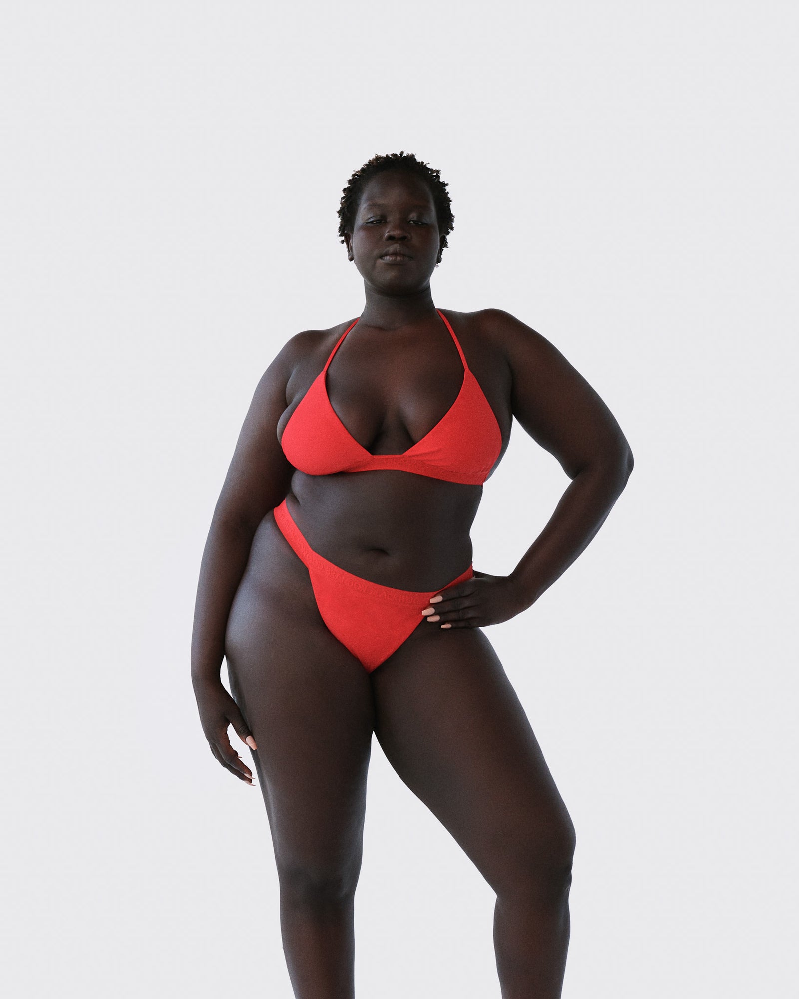 Logo Swim Thong