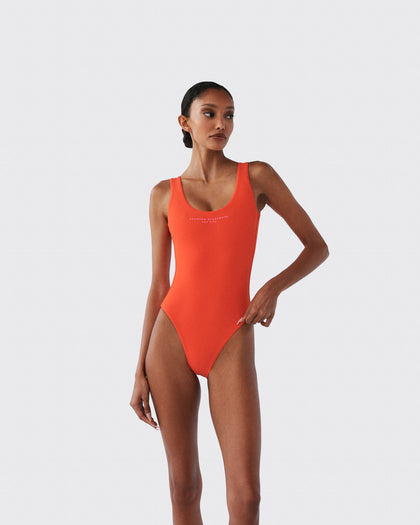 Logo One-Piece Swimsuit thumbnail 2