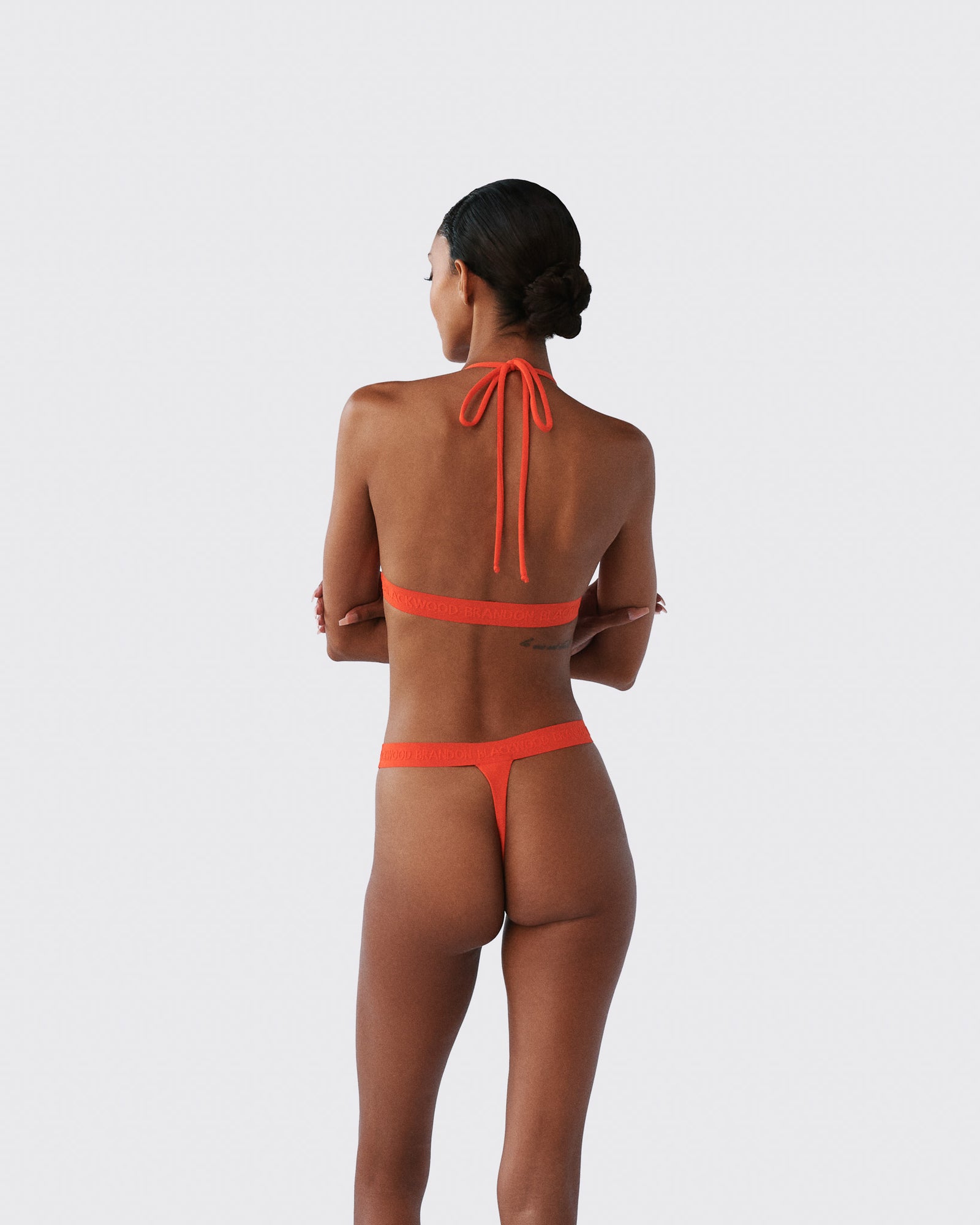 Logo Swim Thong