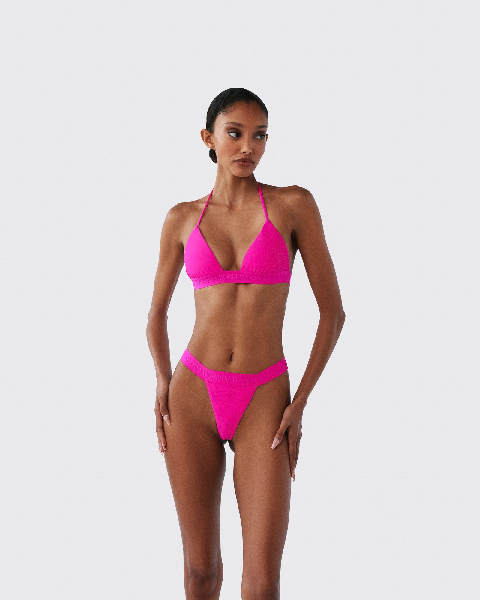 Logo Swim Thong
