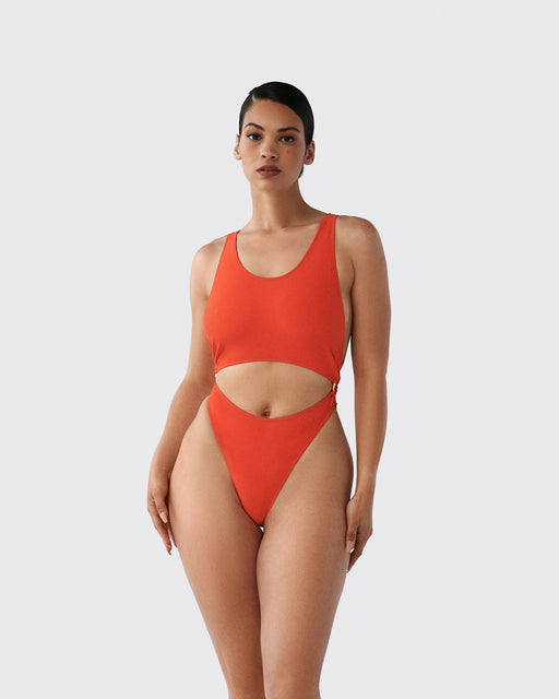 Cutout One-Piece Swimsuit