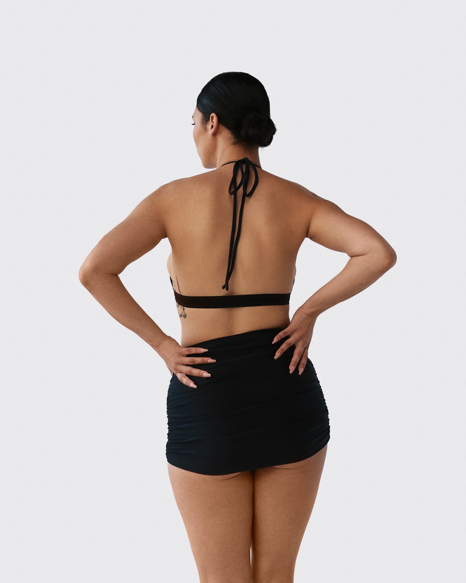 Ruched Swim Skirt