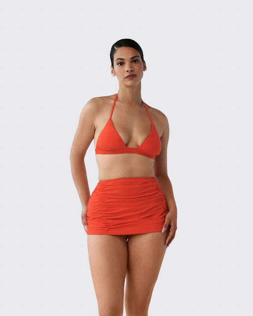 Ruched Swim Skirt
