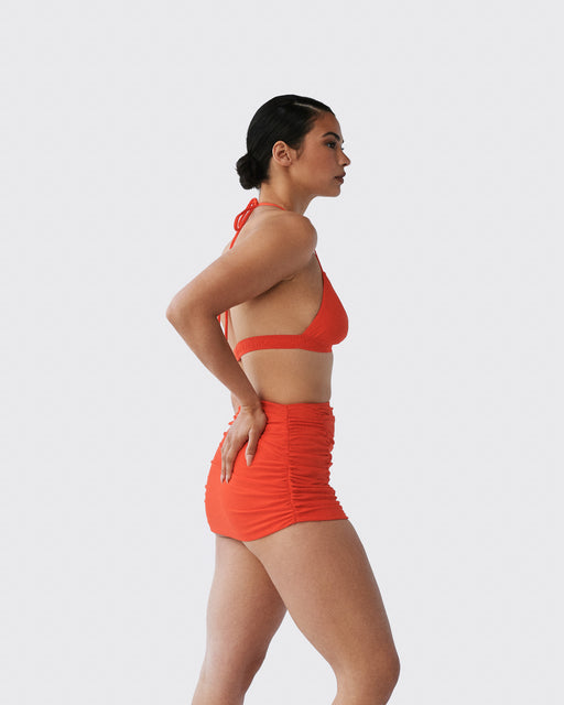 Ruched Swim Skirt