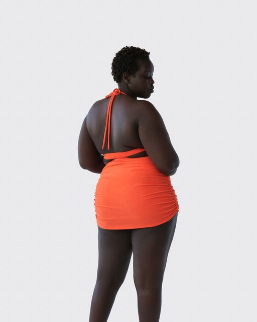 Ruched Swim Skirt