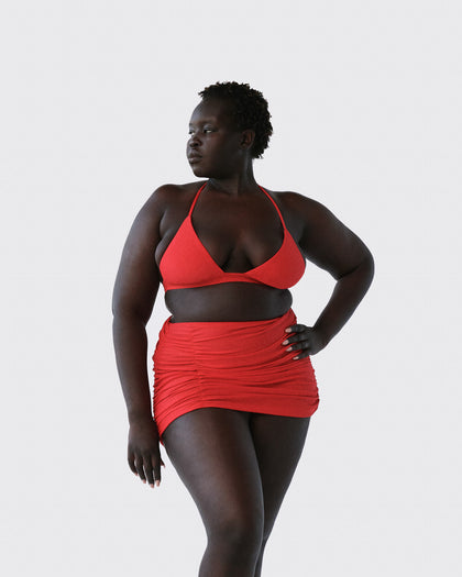 Ruched Swim Skirt thumbnail 6