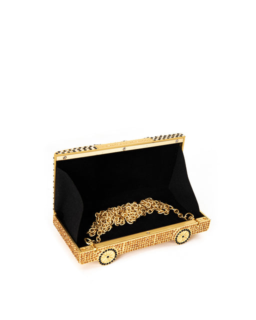 Taxi Crystal Clutch