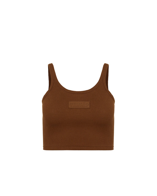 Logo Crop Tank Top