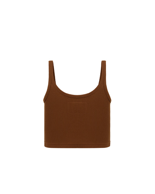 Logo Crop Tank Top