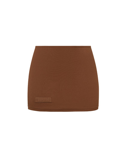 Ribbed Mid Rise Skirt thumbnail 1