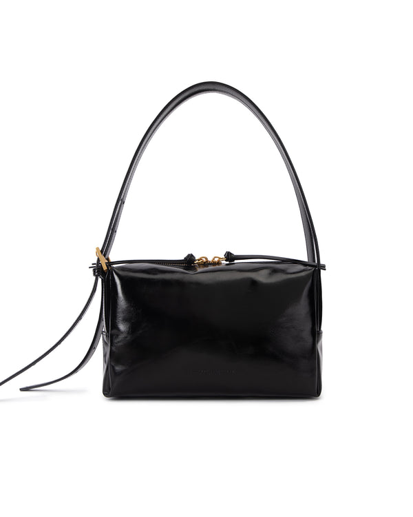 Black Oiled Leather