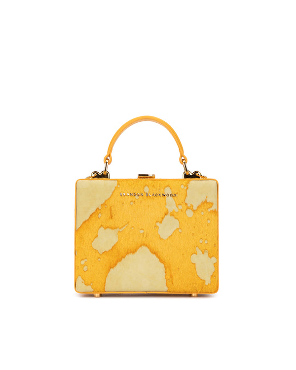 Yellow Distressed Ponyhair
