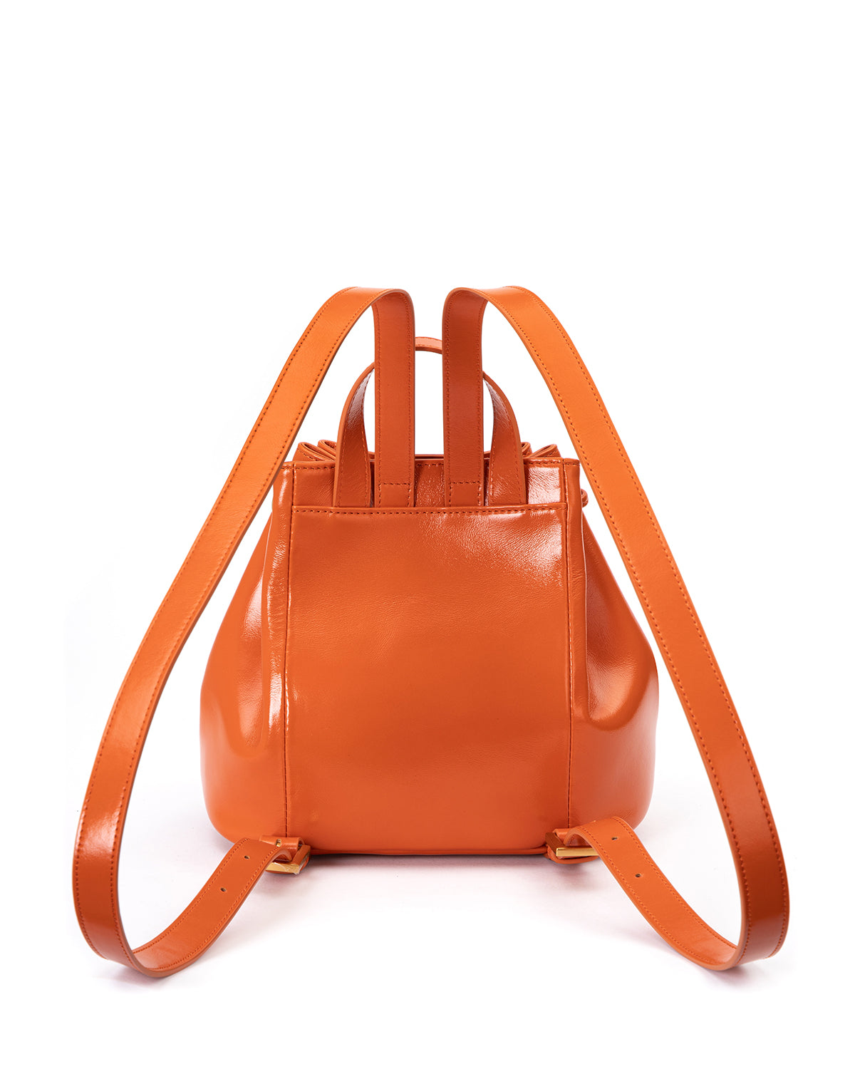 Brandon Blackwood New York - Midori Bag - Orange Oil Leather