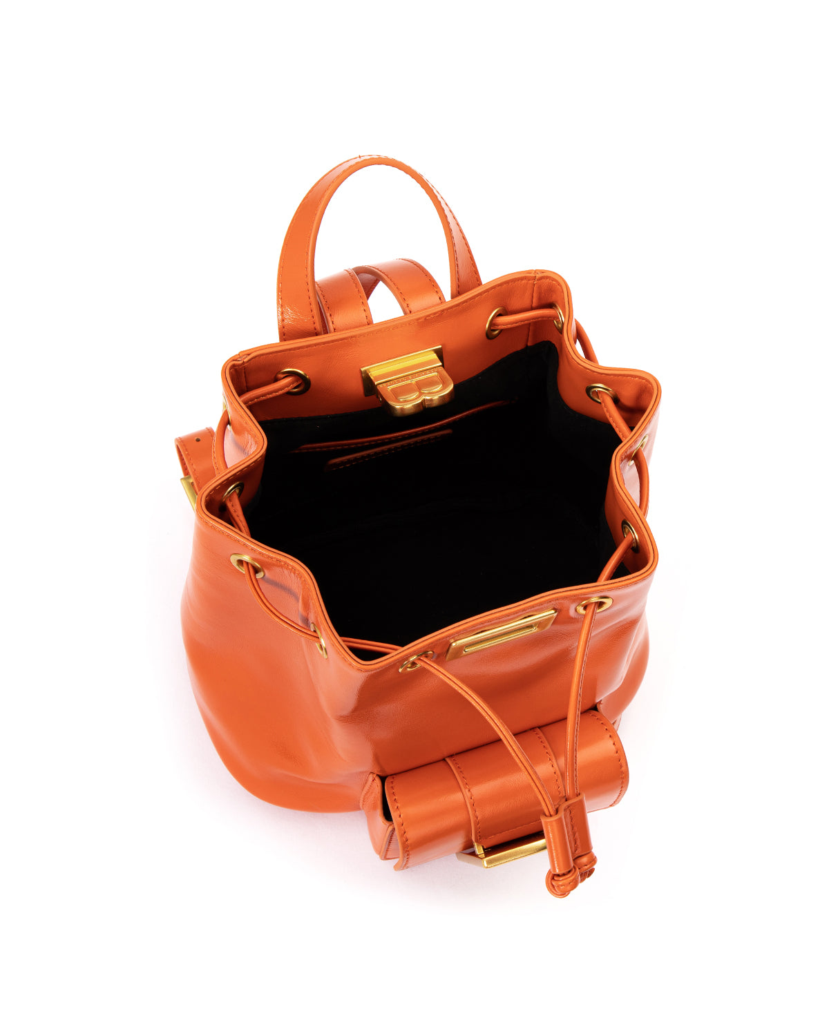 Brandon Blackwood New York - Midori Bag - Orange Oil Leather