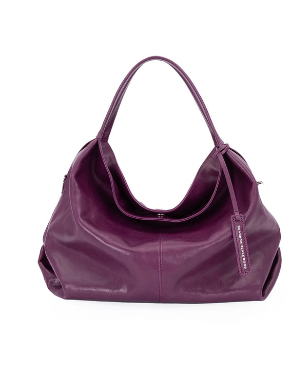 Eggplant Leather