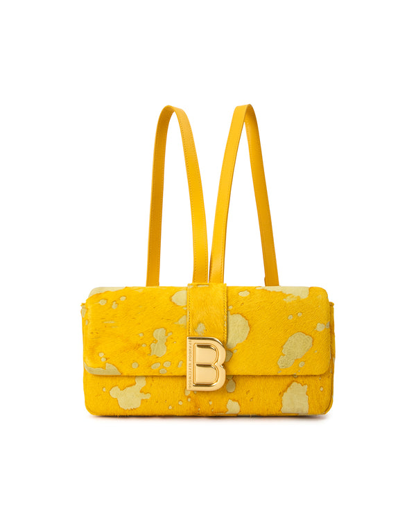 Yellow Distressed Ponyhair