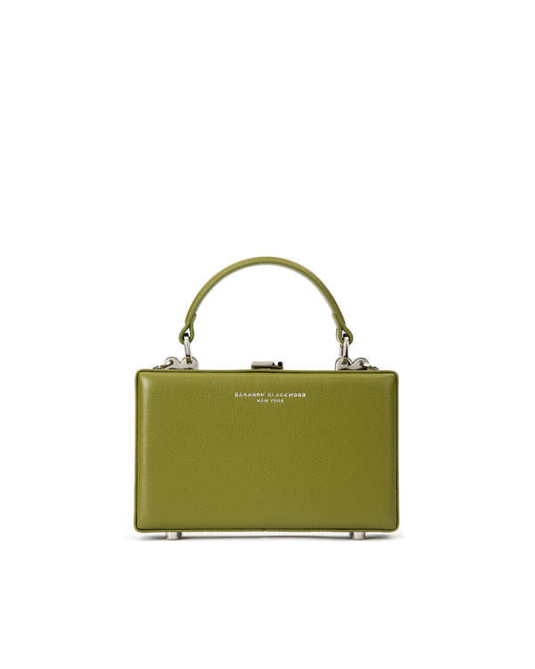 Moss Green Grain Leather