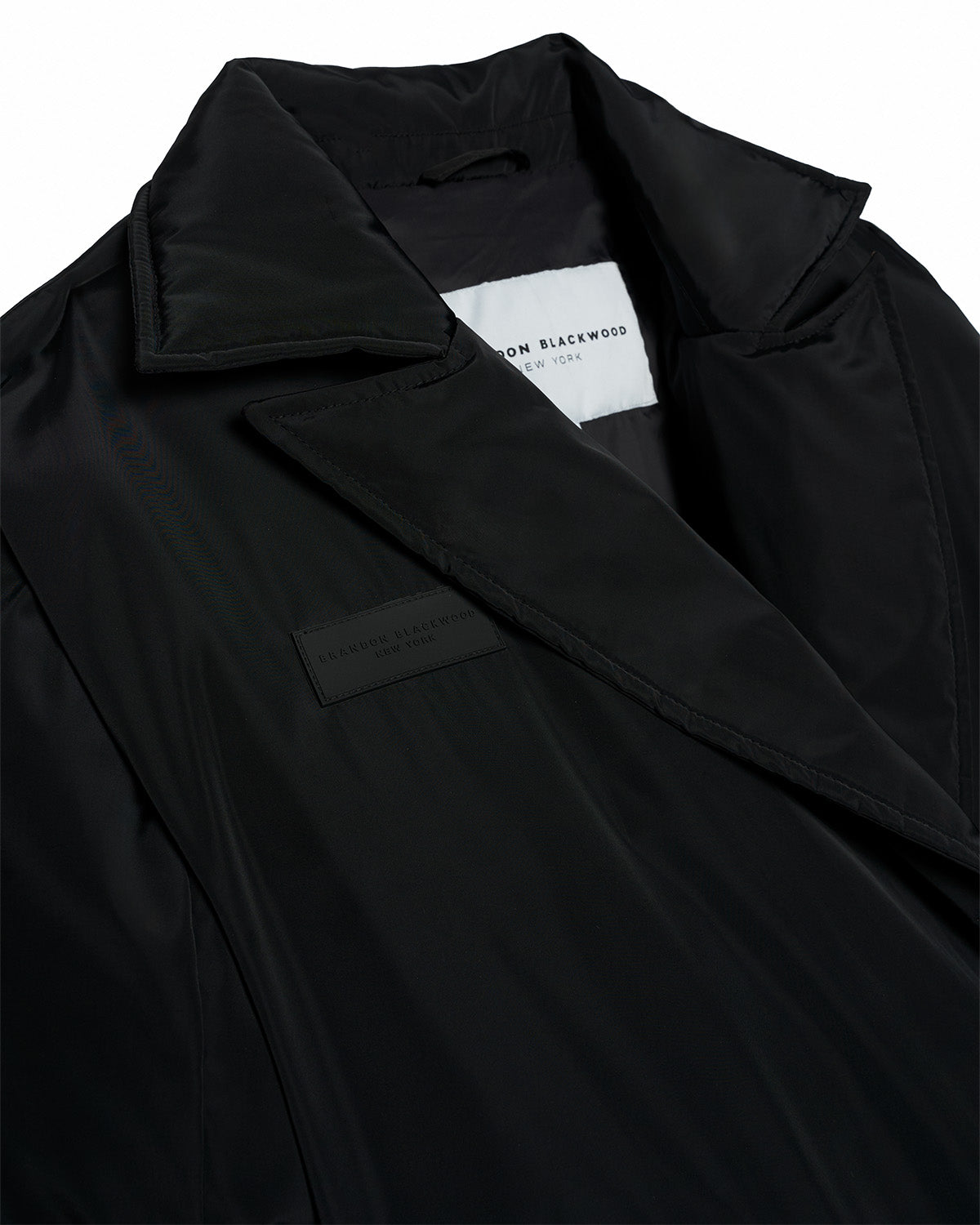 Brandon Blackwood New York - Tailored Puffer Coat - Black Nylon