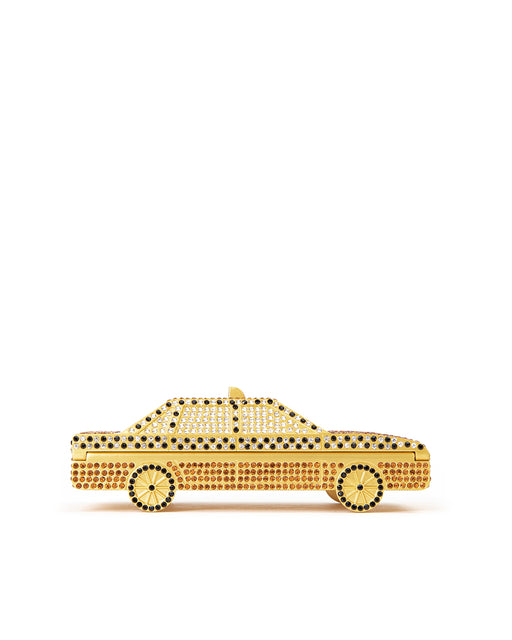 Taxi Crystal Clutch
