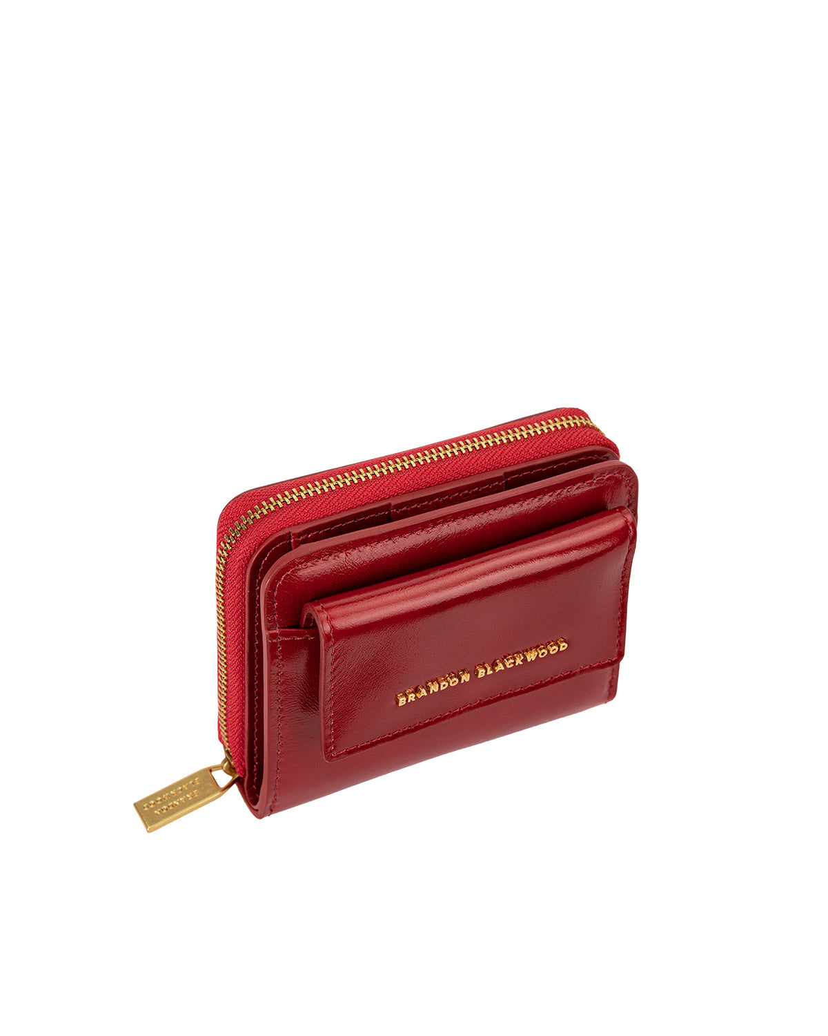 Brandon Blackwood New York - Wooster Wallet - Red Oil Leather