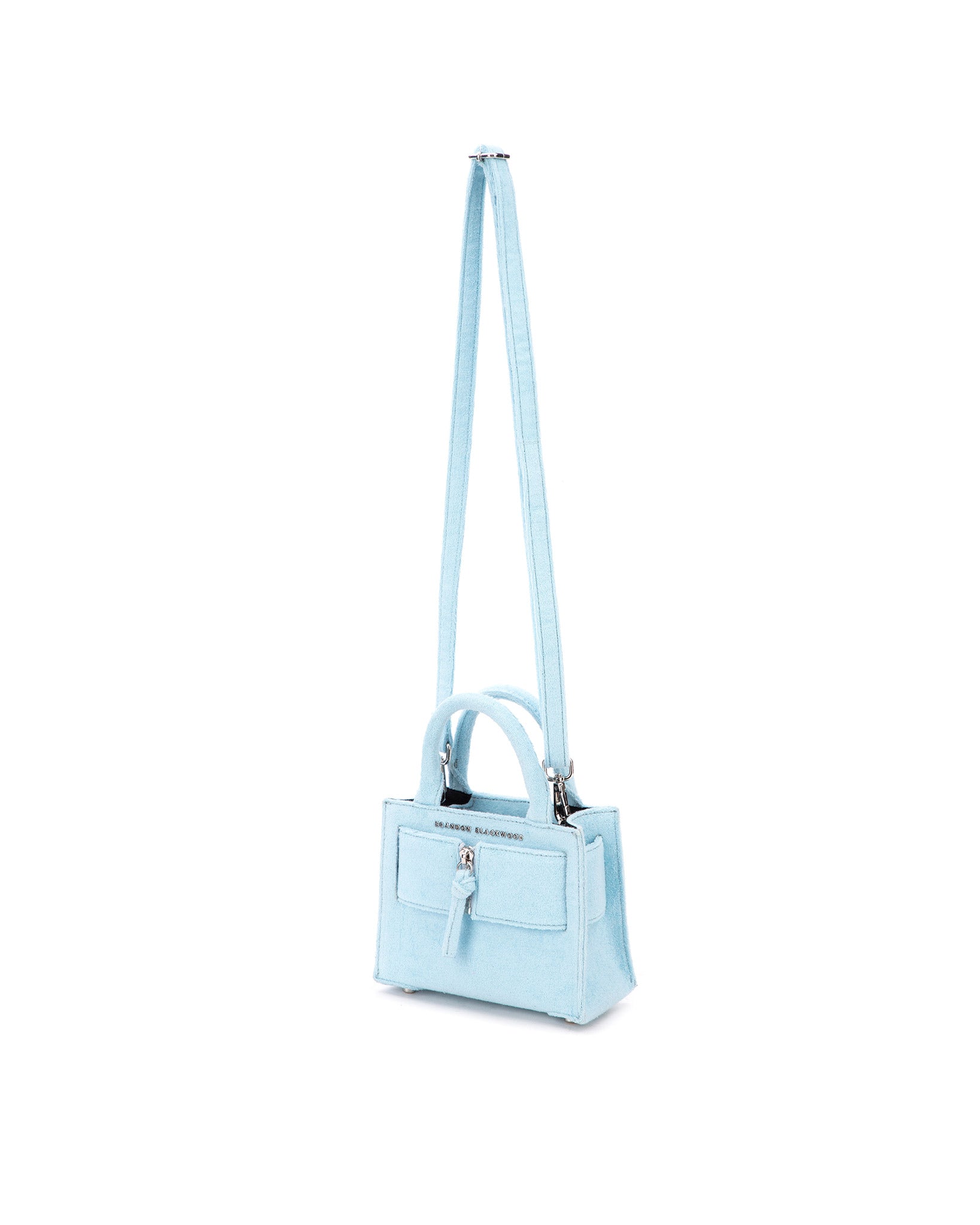 Brandon Blackwood, Bags, Brandon Blackwood Terry Cloth Trunk Bag Powder  Blue