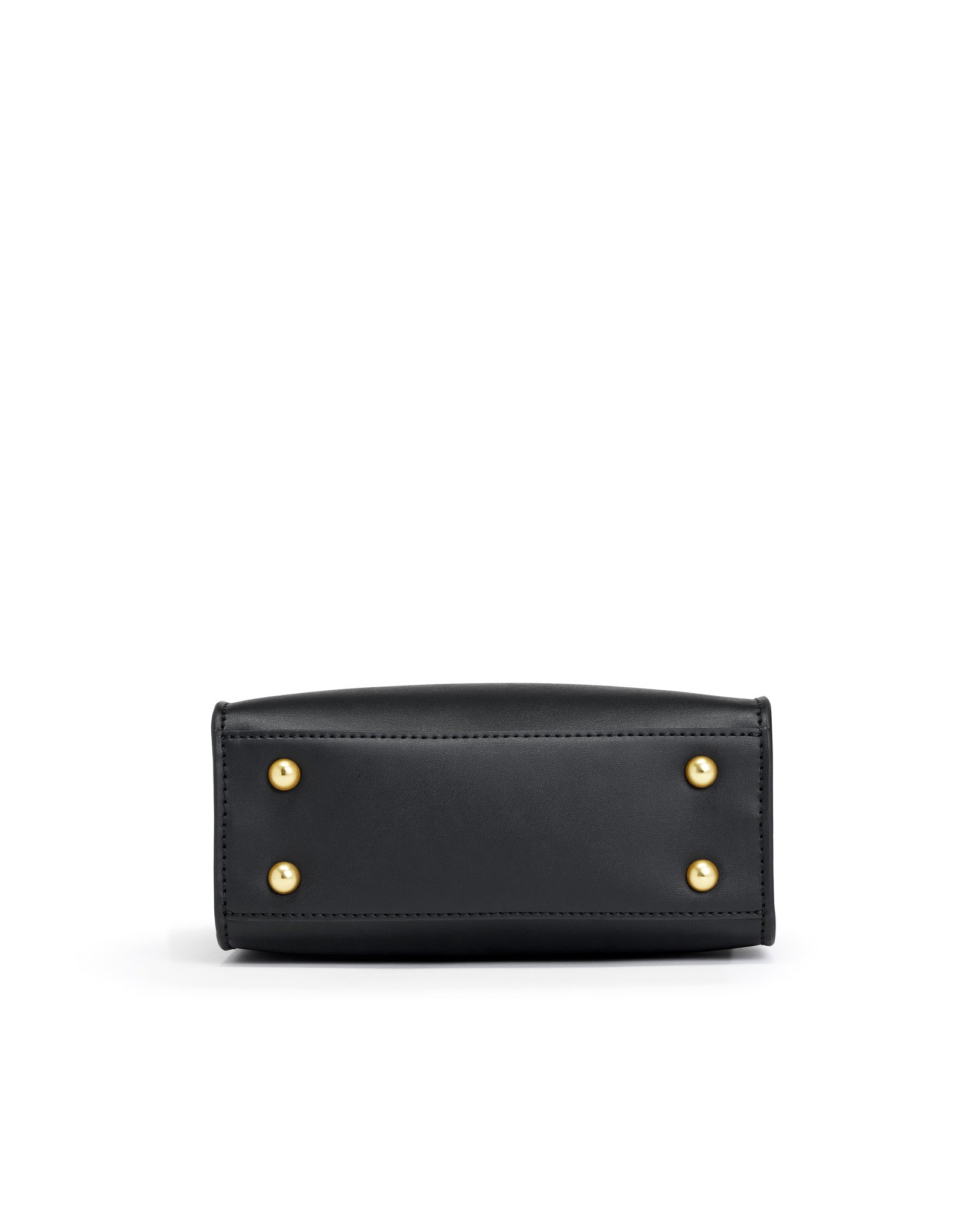 Brandon Blackwood New York - ESR Tote - Black Apple Leather w/ Brass Hardware