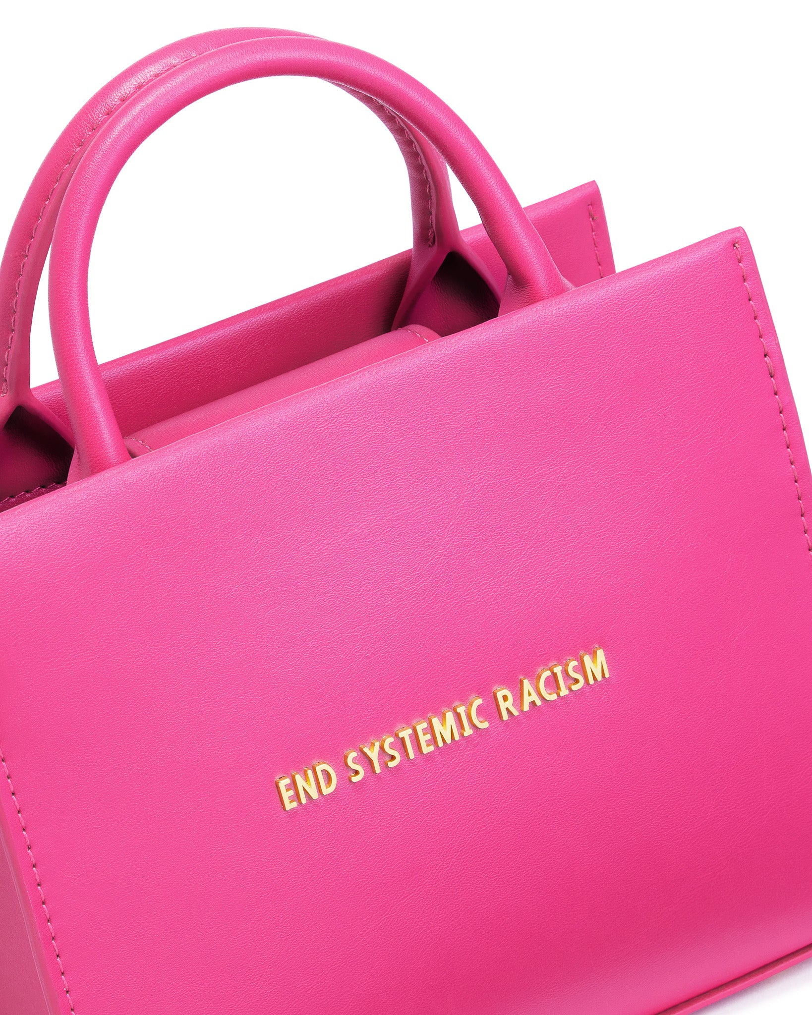 Light Pink - Dark Pink - Bandana Puffer Shopper Bag