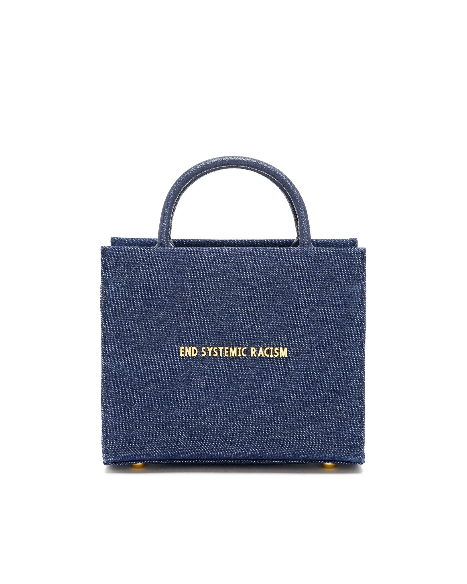 Recycled Denim ESR Tote | Luxury Designer Bags | Brandon Blackwood