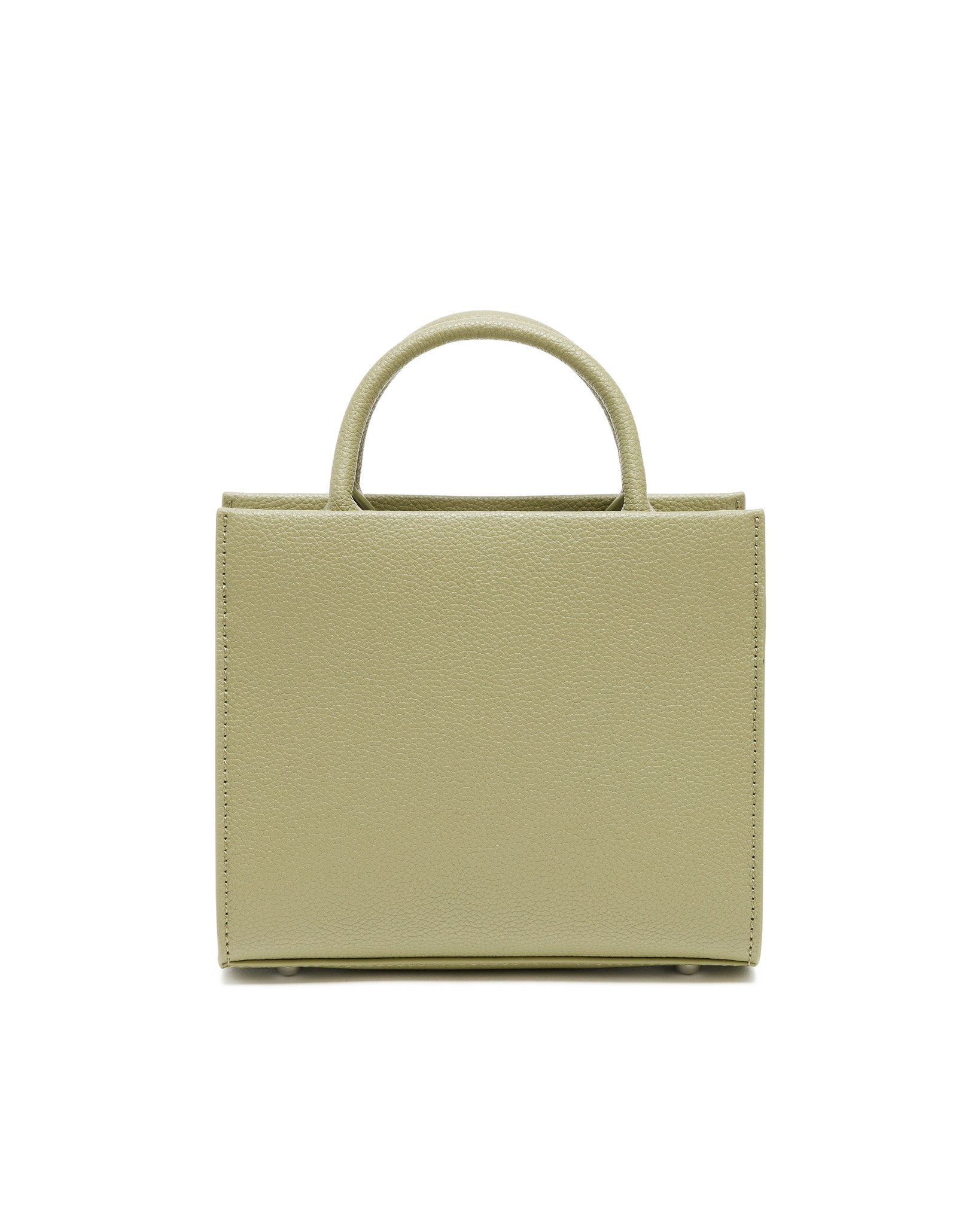 Brandon Blackwood New York - ESR Tote - Deep Sage Green Recycled Leather