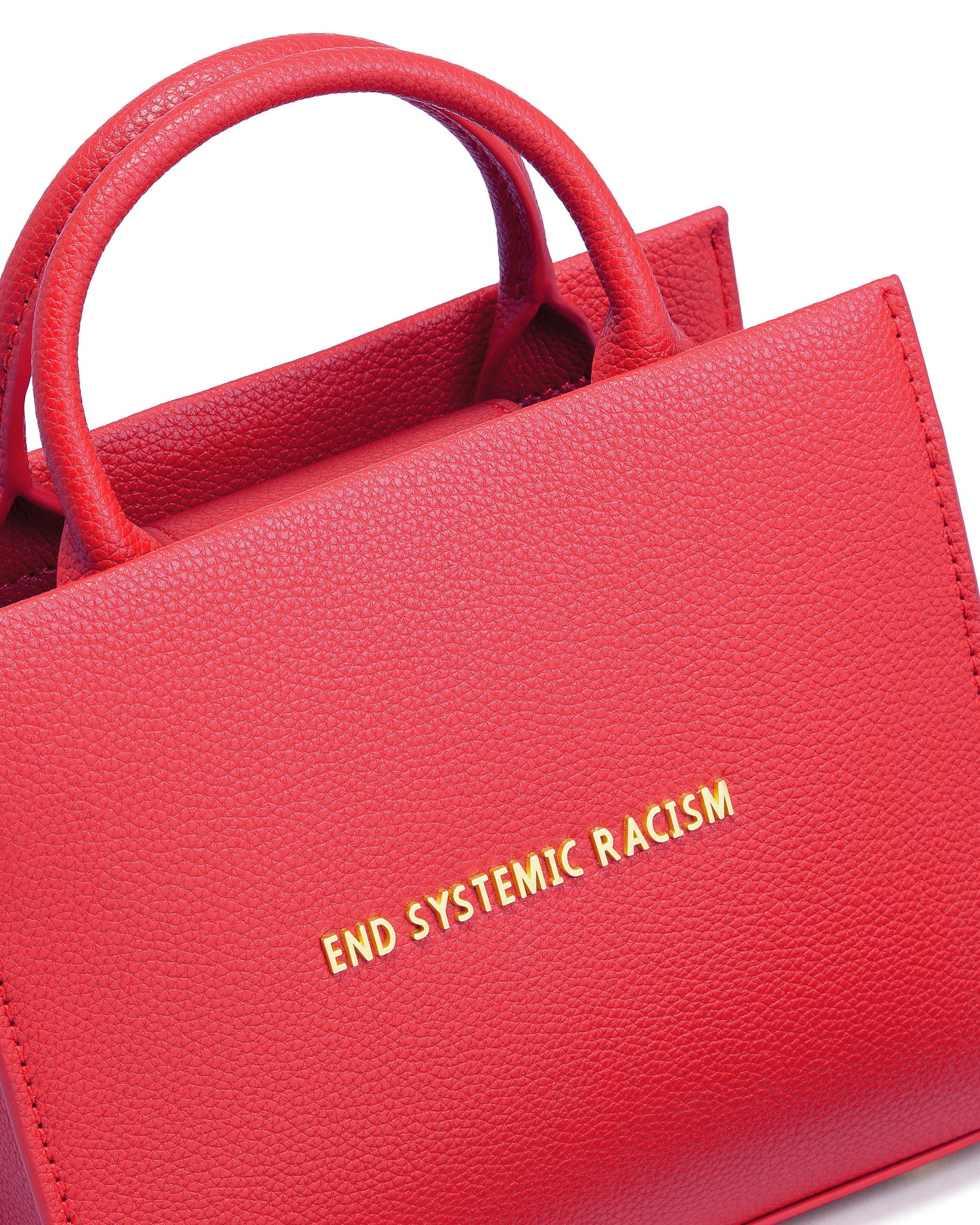 Brandon Blackwood New York - ESR Tote - Red Recycled Leather