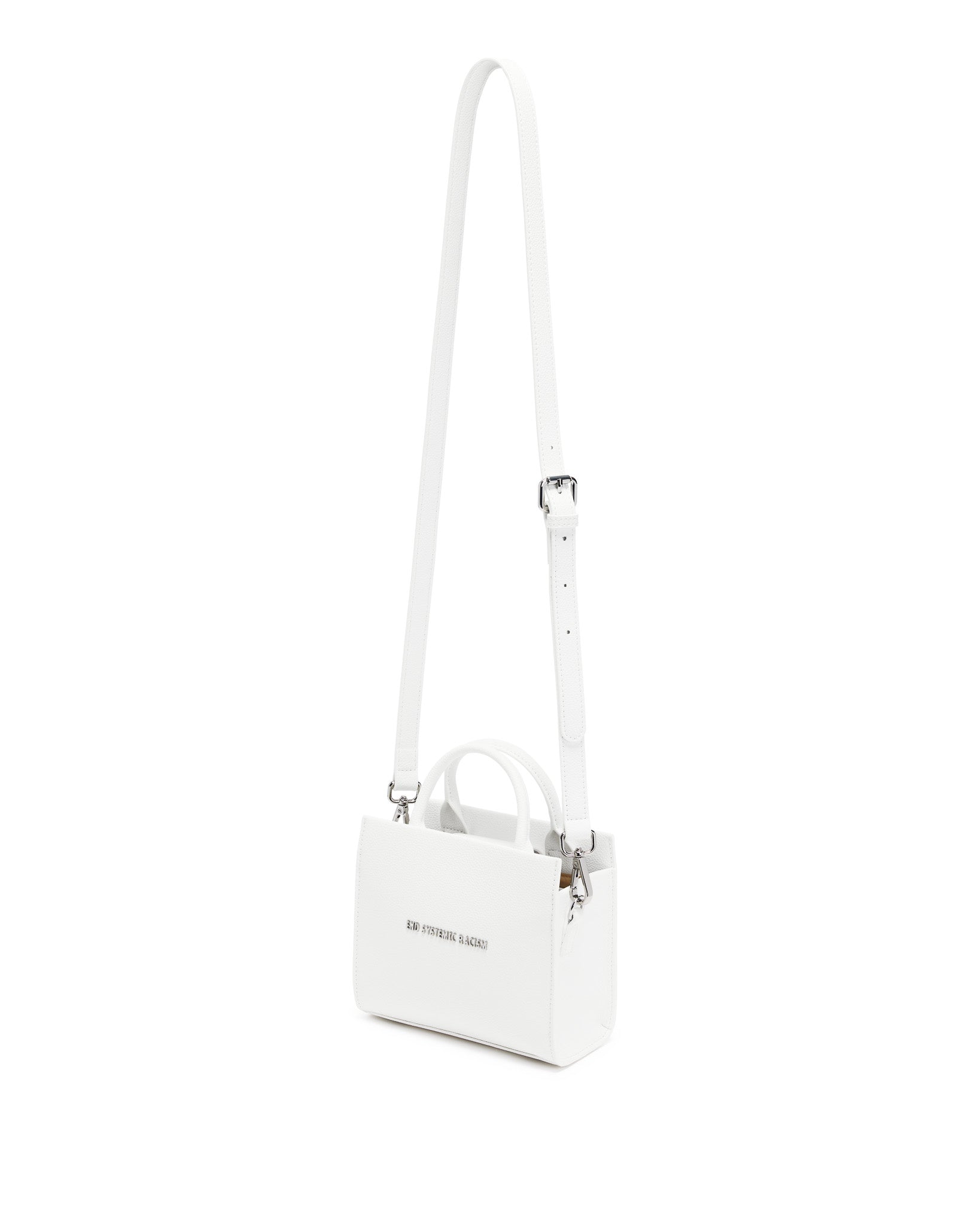 White Apple Leather ESR Tote | Luxury Designer Bags | Brandon Blackwood