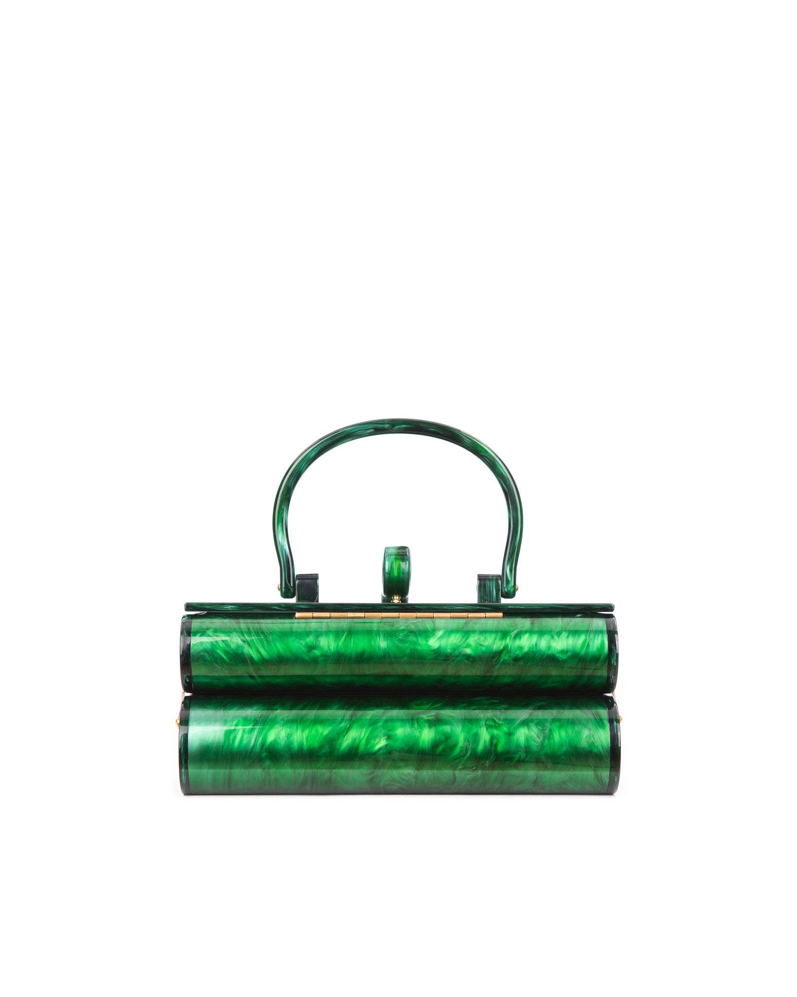 Green Acrylic Box Bag