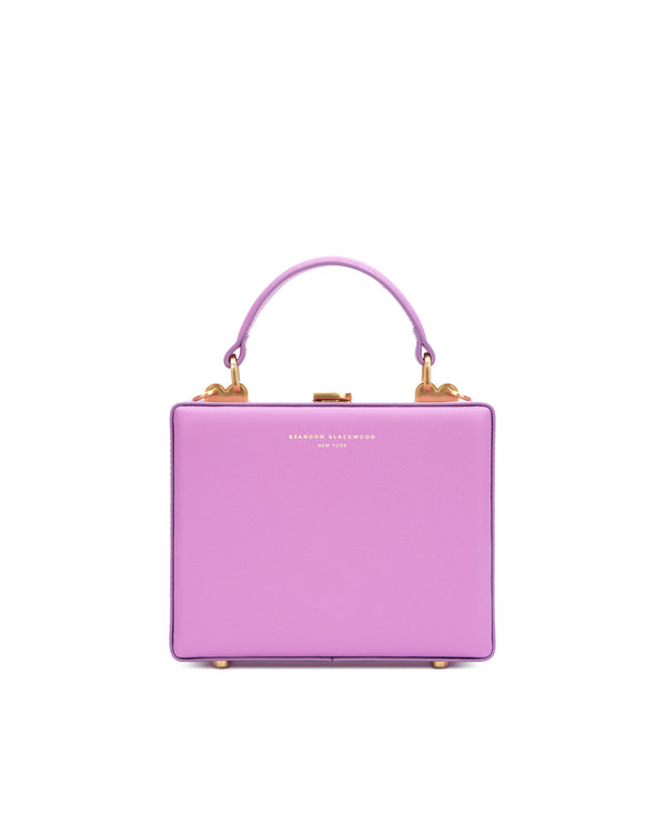 Light Purple Leather w/ Brass Hardware