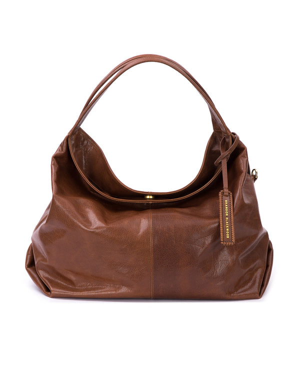 Brown Cracked Leather
