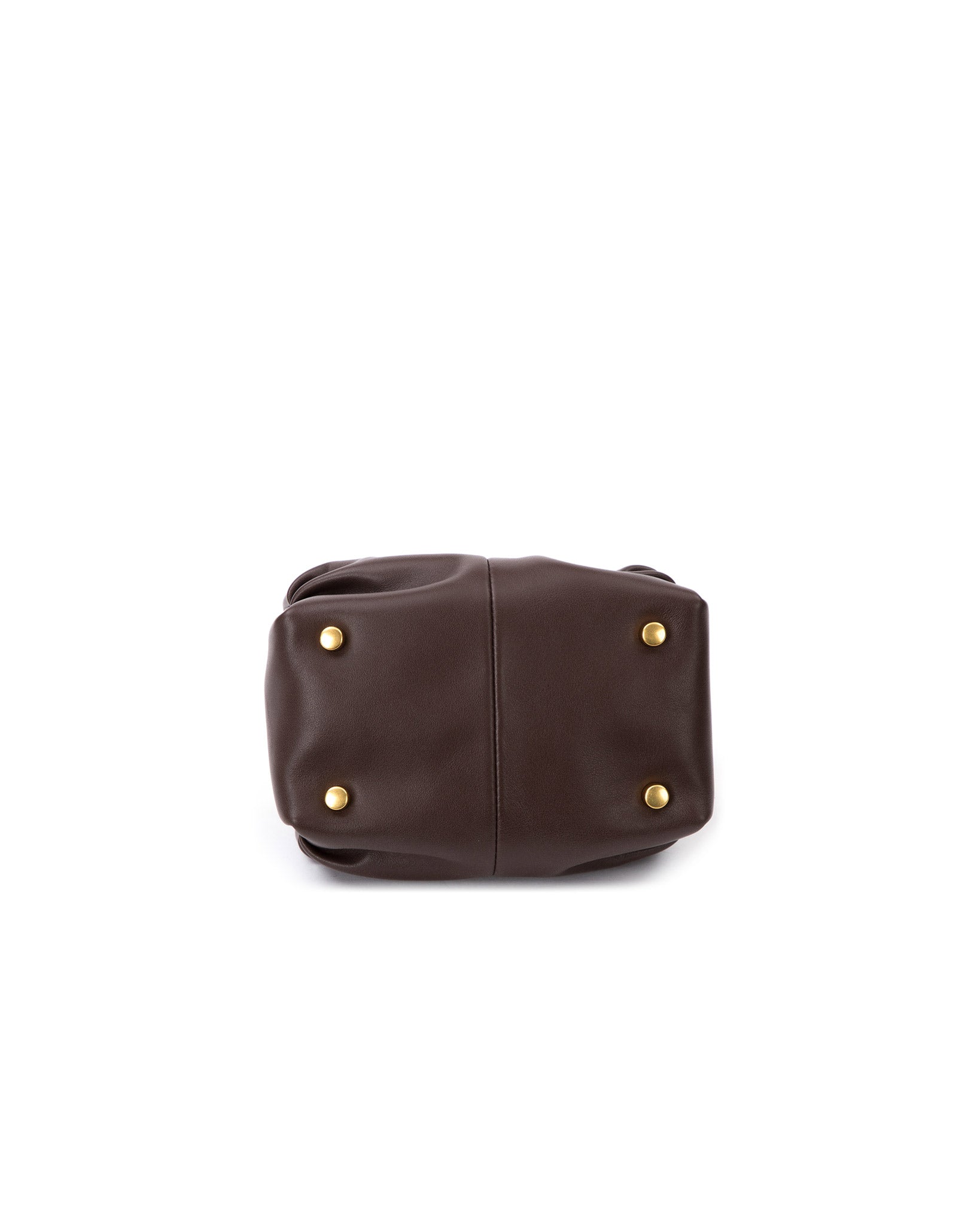 Valentina brown 2024 leather bag