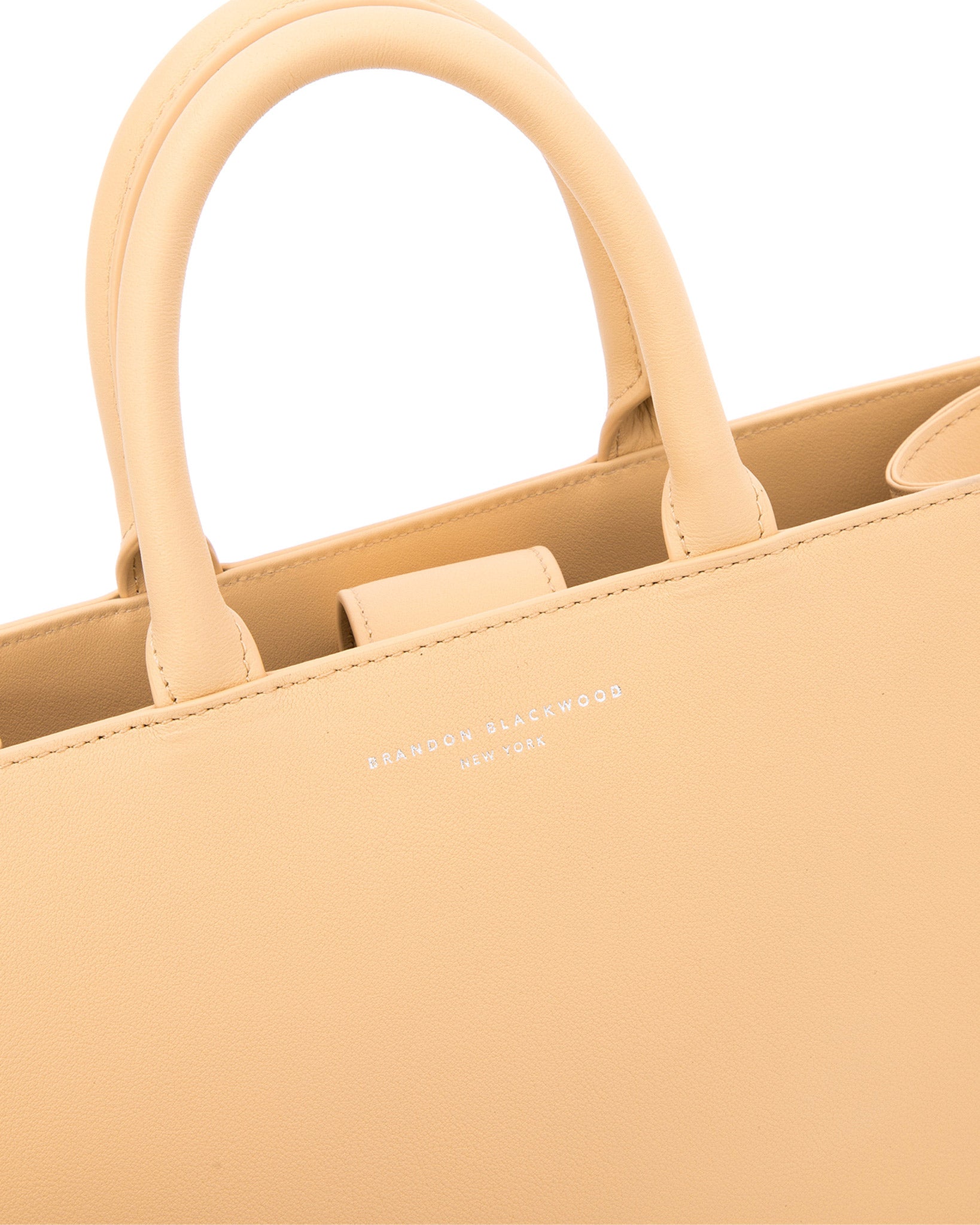 Brandon Blackwood New York - Marcy Ave Tote - Beige Leather