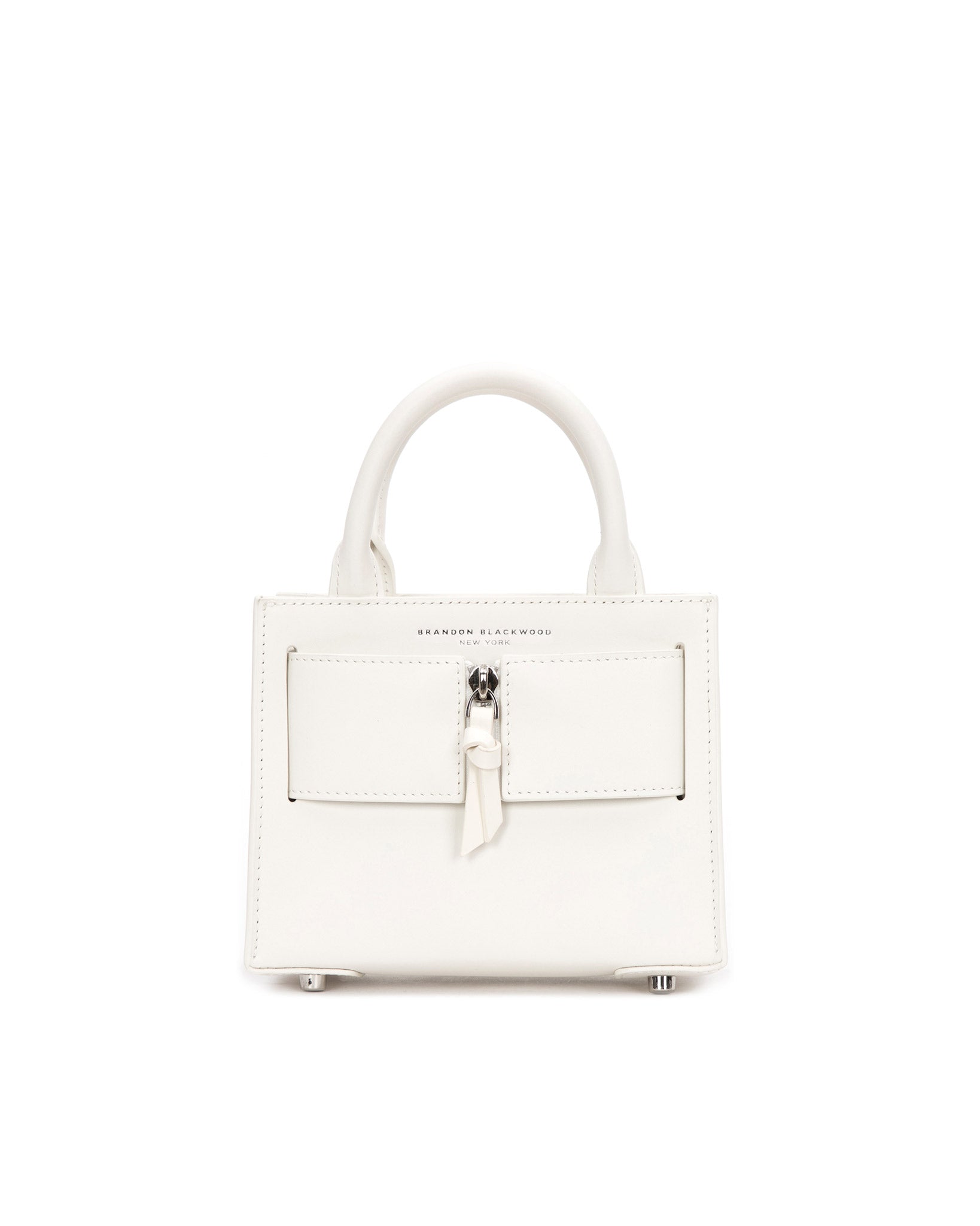 Brandon Blackwood New York - Kuei Bag - White Smooth Leather