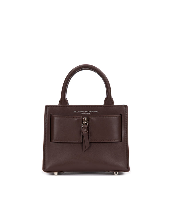 Dark Brown Smooth Leather