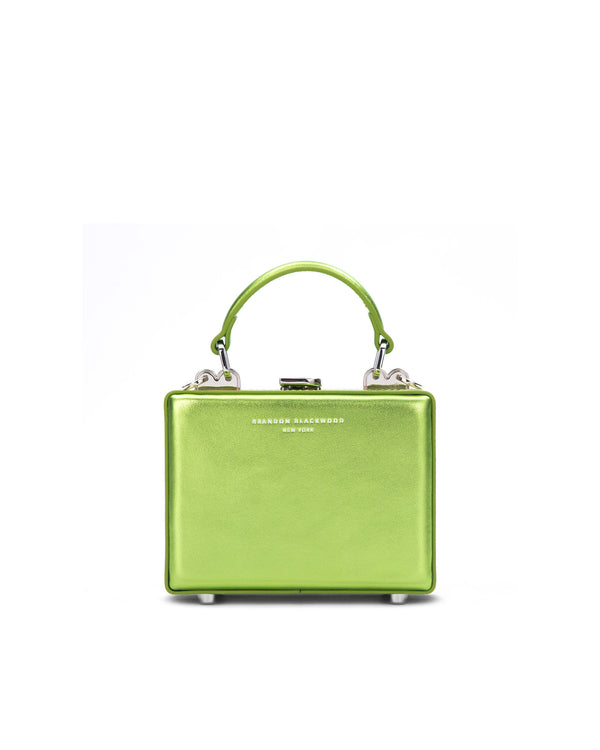 Metallic Green LEather