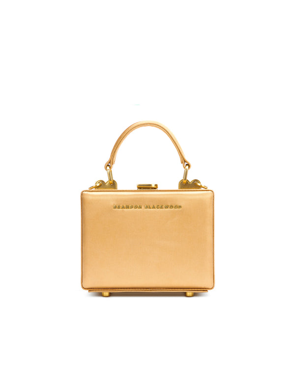 Golden Tan Satin