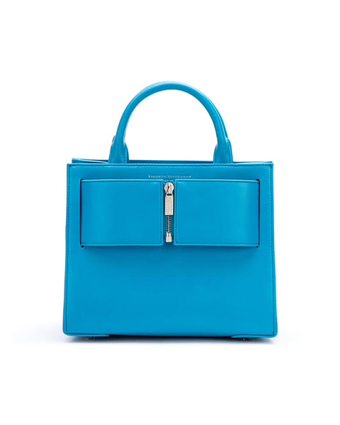 Handbag Pleats Please Blue in Synthetic - 36233536